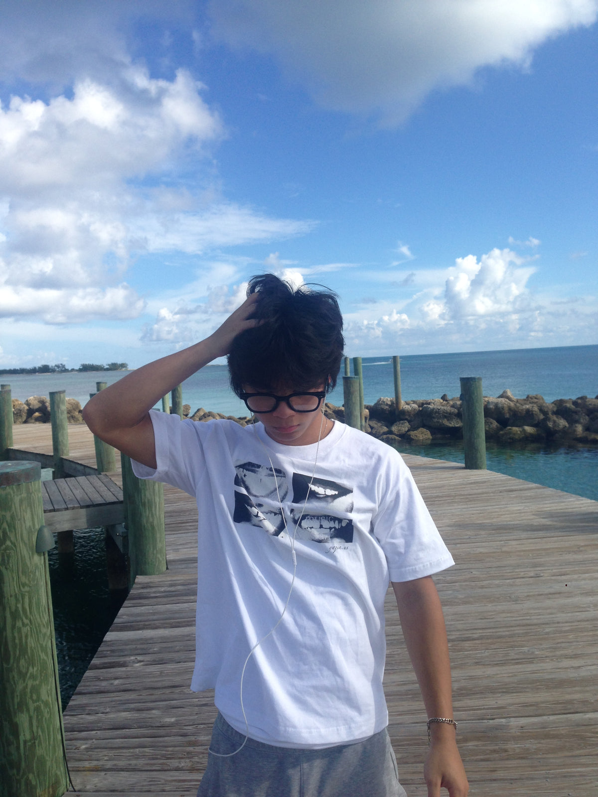 "imperfections" tee